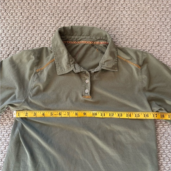 Olive Green Women's Top - Picture 5 of 7